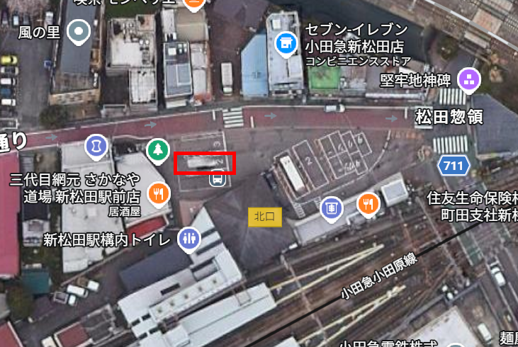 富士スピードウェイって 新松田駅 乗り場